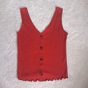 Caution To The Wind red tank top